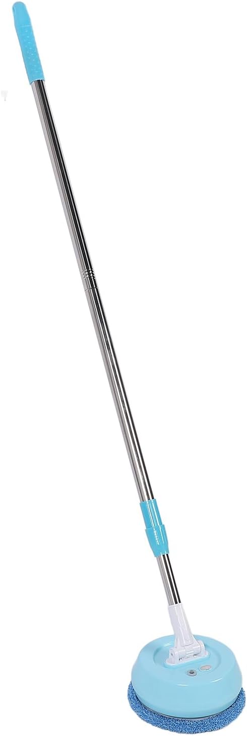Powerful Cordless Electric Mop, Adjustable Handle, Spin Mop for Ceilings and Window, Floor Cleaner with 1200mAh Battery Capacity, ABS Material, Efficient for Home (Style1)