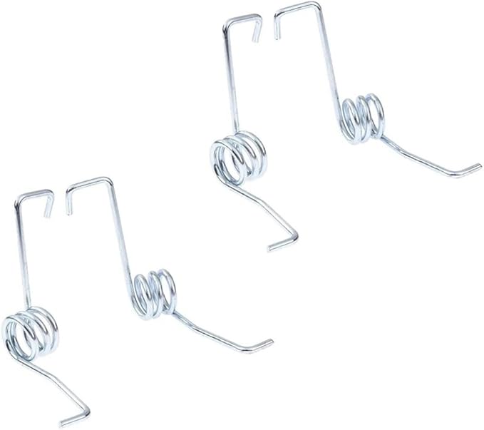 2Sets Bucket Rotating Mop Spring, Pull Back Foot Step Mop Torsion Springs Replacement for Spin Mop Bucket