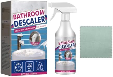 VIED Bathroom Descaler Cleaner, Bathroom Descaler Stubborn Stains Cleaner, Bathroom Descaler Foam Cleaner (1)