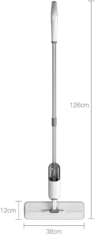 Spray Mop with 360-degree Rotating Design, 350ml Refillable Water Bottle, Specially Designed for Home Kitchens, Suitable for Wood and Ceramic Floors, Includes 3 Mop Pads. ( with 3 Pads)