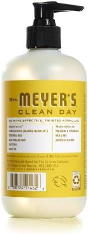 Mrs. MEYER'S CLEAN DAY Liquid Hand Soap 12.5 Fl Oz Each, Lilac, Daisy, Fresh Cut Grass, 1 CT (Variety Pack)