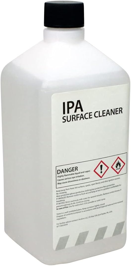 Heskins IPA Surface Cleaner Prep: 32 fluid ounces / *5/2022 expired sale (Clear)