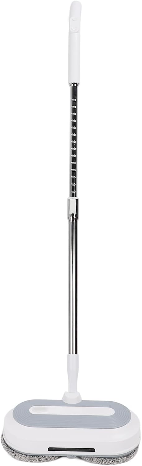 Cordless Electric Mop, Dual Motor Electric Spin Floor Mop with Water Sprayer, Powerful Automatic Floor Polisher Mops for Hardwood, Tile, Marble All Floors (US Plug 100‑240V)