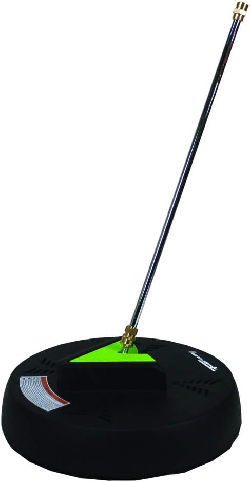 "Forney 75171 Surface Cleaner 16"" Outflow Surface x 1/4"" Plug", black and green