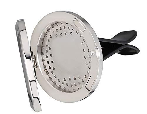 Jumbo Size 1-1/2 in dia. (JUMBO Kitty) Stainless Steel, 1 Essential Oil and 7 Pads.
