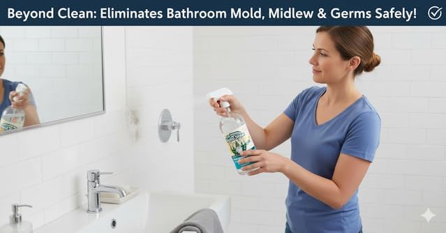 Multi-Purpose Cleaner – All Purpose Enzyme Based Cleaner & Natural Disinfectant Spray – Non-Toxic, Chemical-Free, Scent Free, Child & Pet Safe House Cleaner For People With Chemical Sensitivities