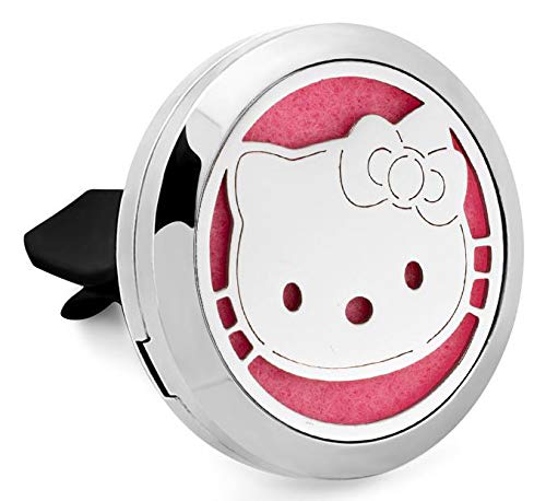 Jumbo Size 1-1/2 in dia. (JUMBO Kitty) Stainless Steel, 1 Essential Oil and 7 Pads.