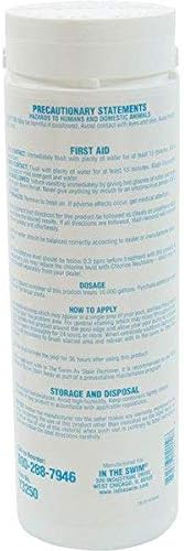 In The Swim A+ Pool Stain Remover - 100% Ascorbic Acid - Professional-Grade Metal & Organic Stain Treatment - 2 Pound - 2 Pack