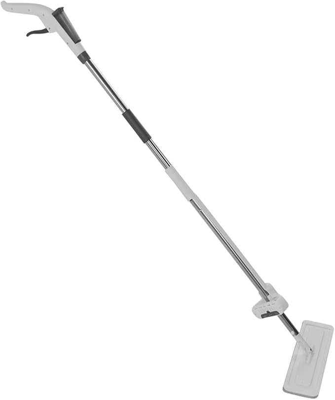 2 in 1 Spray Mop Free Hand Washing Flat Mop Wet Dry Floor Household Tool 36CM Panel Effectively Wiper Micro The Particles Function Removing on Removing (38CM Panel)