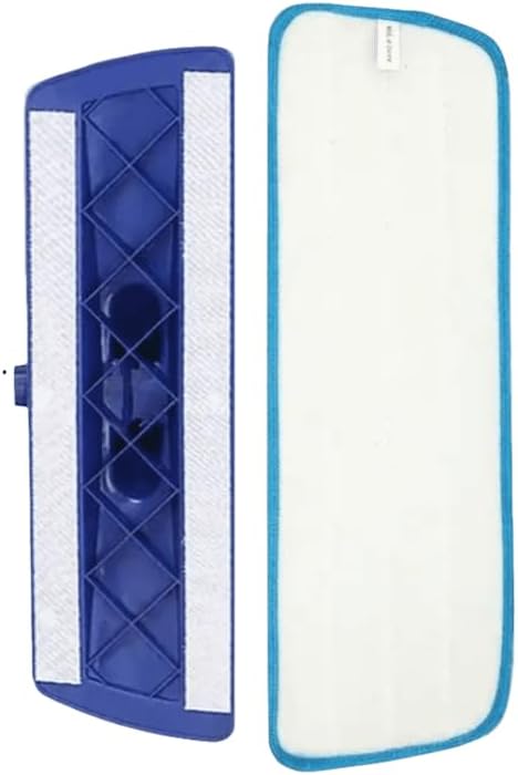 Microfiber Flat Mop Replacement Pads – Washable Reusable Mop Refills for Wet & Dry Floor Cleaning – Durable Microfiber Cleaning Pads for Hardwood, Tile, Laminate & Vinyl Floors (4 Pack)