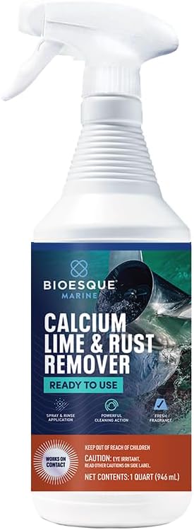 Bioesque Marine Calcium, Lime & Rust Remover, 32 Fluid Ounce (Pack of 1)