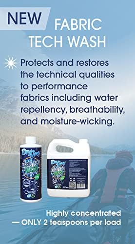 Fabric Tech Wash – Eco‑Friendly, Highly Concentrated Cleaner for Technical Fabrics, Restores Waterproofing, Breathability & Performance