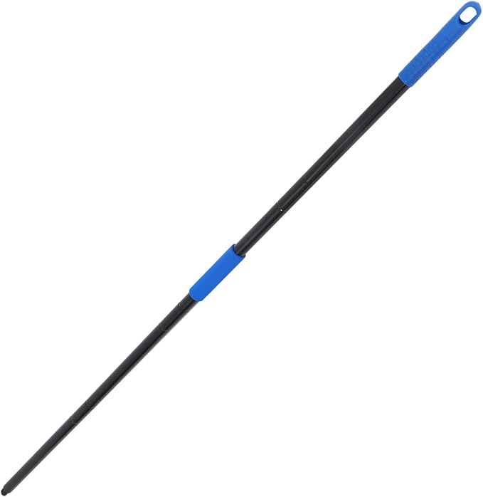 Mop Handle Replacement Section Extendable Pole Compatible with Spin Mops Brushes and Dusters for Versatile Floor Cleaning Hard to Reach Areas