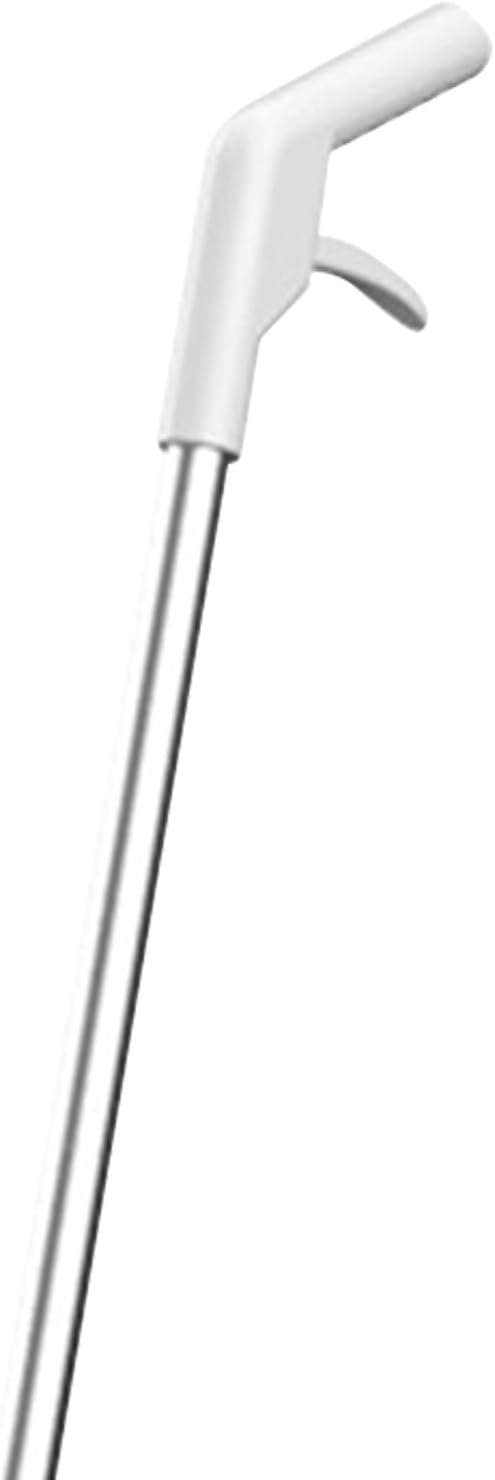 Electric Spin Mop with Water Sprayer Rechargeable Lightweight Cordless Electric Mop for Floor for Hardwood Tile Marble Floors (White)(White)
