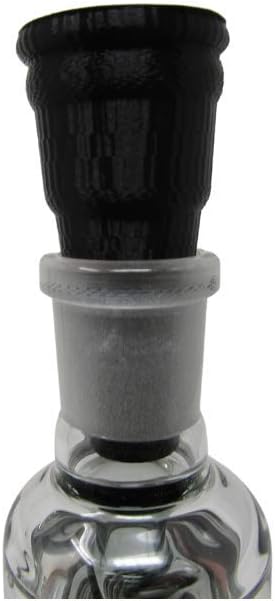 Black Cleaning Plugs for Cleaning, Storage, and Odor Control of Glass Water Pipes
