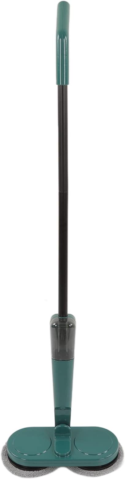 Electric Floor Mop Cordless with 90-Degree for Hardwood Tile and Laminate Floors Powerful Scrubber and Fan-Shaped Spray for Effortless USB Rechargeable Lightweight Design