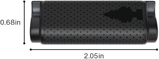LITTLE TREES Car Air Freshener | Vent Wrap Provides Long Lasting Scent, Invisibly Fresh | 16 Air Fresheners | Black Ice