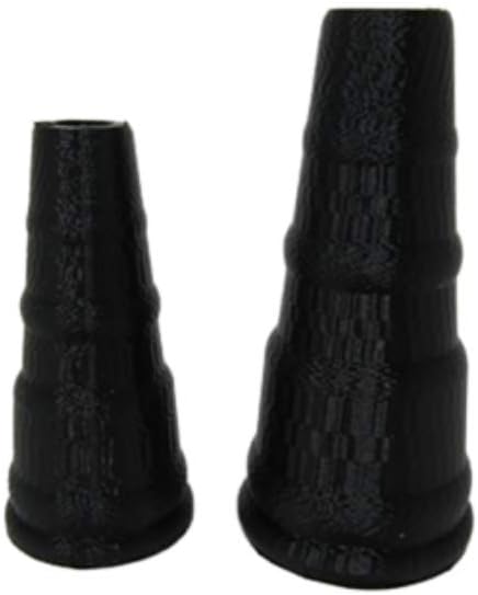 Black Cleaning Plugs for Cleaning, Storage, and Odor Control of Glass Water Pipes