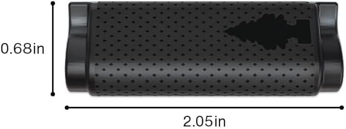 LITTLE TREES Car Air Freshener | Vent Wrap Provides Long-Lasting Scent, Slip on Vent Blade | Black Ice, 4 Packs (4 Count)