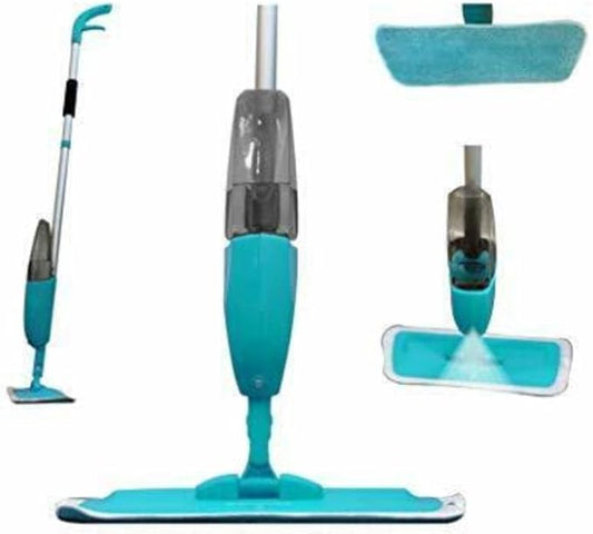 Microfiber Spray Mop for Floor Cleaning, Water Spray Mop Lazy Flat Mop With Reusable Microfiber Pads 360 Degree Rotating Handheld Mop Floor Cleaner Home Cleaning Tools