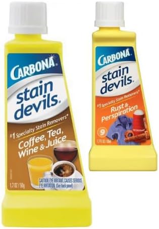 Cleaning and spot remover, for best results, with environmentally friendly formula + King Combo QR Code (Stain Remover (coffe and Prespiration (1 each)))