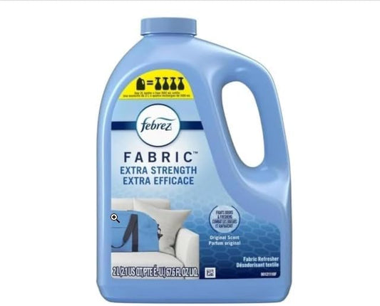 Febree-Refill, Fabric Extra Strength Refresher, Original Scent, 67.6 Fl Oz, Febrezz.