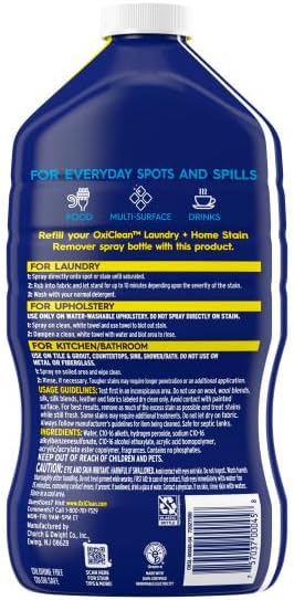Household OxiClean Laundry Stain Remover Bundle Pack