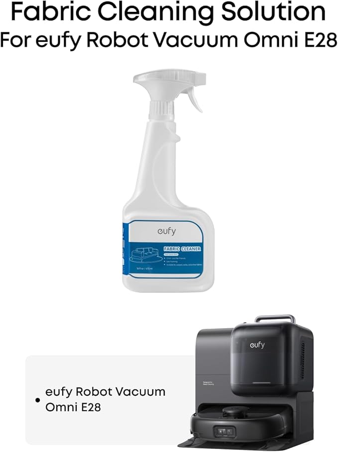 eufy Fabric Cleaner, Ready to Use, 473 ml, Fabric Cleaner, Safe, Compatible with E28