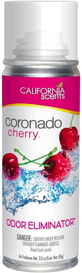 California Scents Car Fogger and Odor Eliminator (6 Packs, Coronado Cherry)