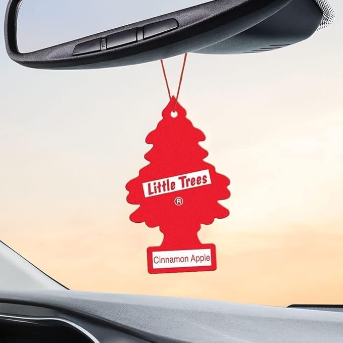 Little Trees Hanging Type Fragrance air fresheners Cinnamon Apple 6 Pieces U6P-60338