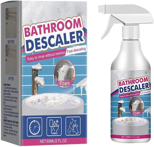 Dodorado Bathroom Descaler Foam Cleaner,Powerful Foam Bathroom Cleaner for Stubborn Stains - Gentle on Surfaces, No Scrubbing Required, All-Purpose Household Cleaning Solution (1)