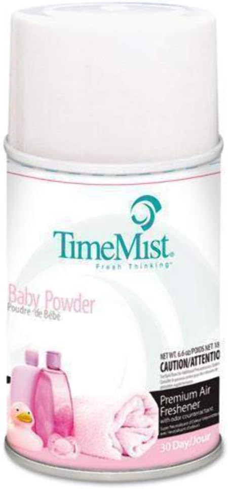 Premium Metered Baby Powder Air Freshener Refills - 6.6 Oz