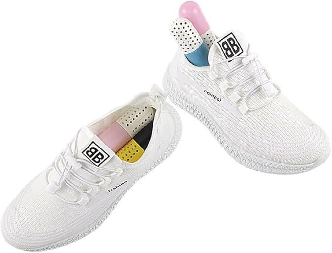 Shoe Deodorizer Capsules, Moisture Absorbing Pills for Footwear, Multi-Color, Set of 4