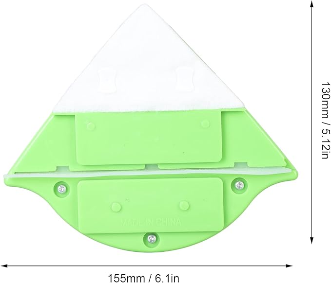 Magnetic Window Cleaner, Window Double Side Wiper Plastic Ergonomic Handle Magnetic Glass Wiper for High Rise Residential(20-30mm)
