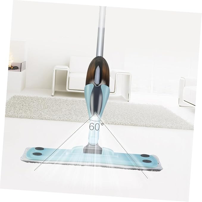 360degree Floor Mop Swivel Head Easy to Use Machine Washable Pad for Efficient Cleaning