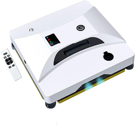 Window Cleaning Robot Square Window Cleaning Robot Electric Window Cleaning Machine Intelligent Magnetic Glass Cleaning Machine Window Cleaner Robot for Window, Tiles, Bathrooms