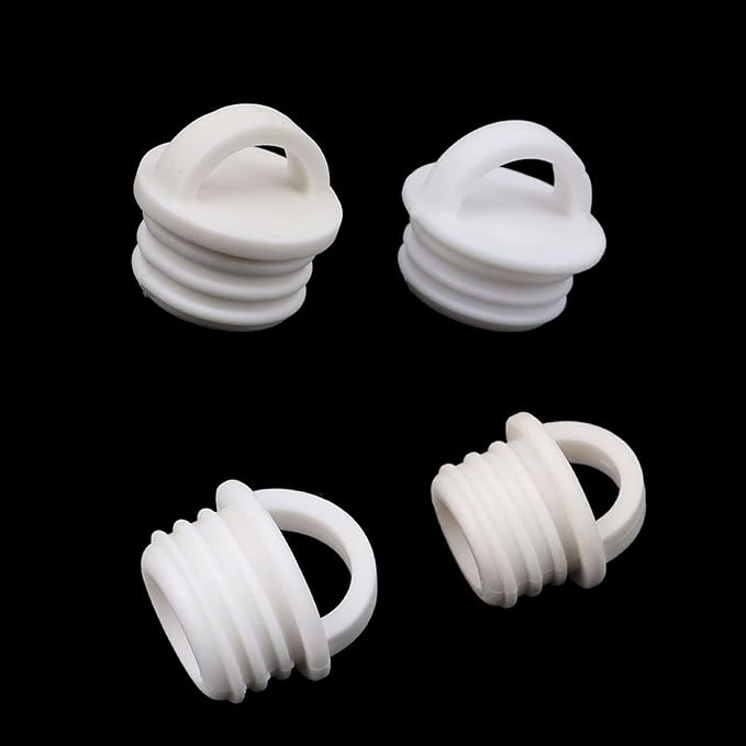 5 Pack Mop Bucket Drain Plug Replacement Sink Hole Stopper with Grips End Cap Cover for Mop and Bucket with Wringer Set Commercial Mop Bucket Spin Mop System Flat Squeeze Mop 19mm 3/4 Inch