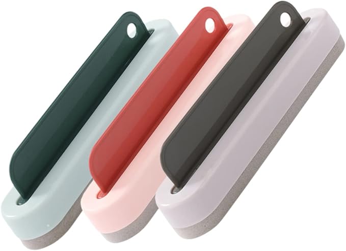 3pcs Window Cleaning Tool Versatile Water Scraper Shower Door Cleaner for Effortless Glass Cleaning Includes and Brushes
