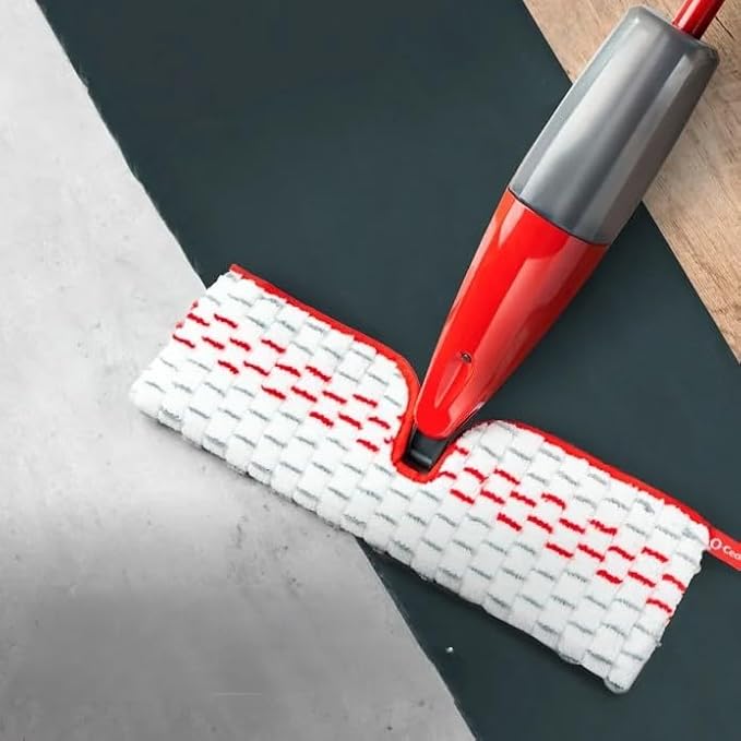 Microfiber Spray Mop, Reusable and Machine Washable Mop Pad