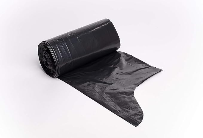 Heavy Duty 45 Gallon Trash Bags - (Huge 400 Pack/w Flap Ties) - 2.0 MIL (Equivalent) 40" x 46" Star Seal Bottom Thick Garbage Bags for Contractors, Lawn, Leaf, Yard Waste Commercial Kitchen