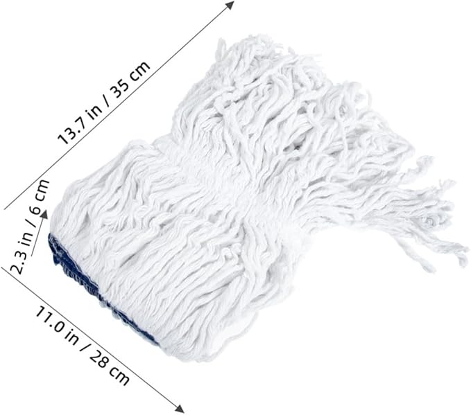 MERRYHAPY Shaped Mop Reusable Replacement for Easy Cleaning Quick-Dry Mop Refill for Commercial and Home Use for Hardwood and Tile Floors