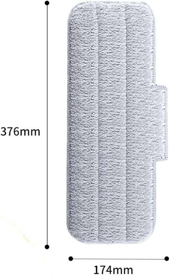 / Fit for Xiaomi Mijia Deerma Replace Mop Cloth Rags/Fit for Mi Mijia Water Spray Mop 360 Rotating Cleaning Cloth Head Wooden Carbon Fibe (Color : 6pcs)