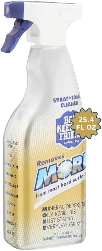 New Spray and Foam Cleaner, 25.4oz Hard Water Stain Remover, (Pack of 2)