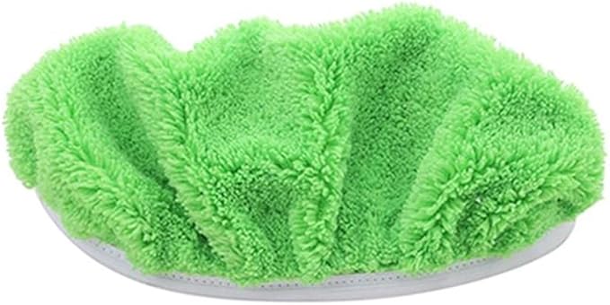 6Pcs Mop Heads Replacements Compatible with 1 Tank System Duster Replacement Heads Microfiber Spin Mop Refill Pads Reusable Dust Refills for Floor Cleaning(Green-6Pcs)