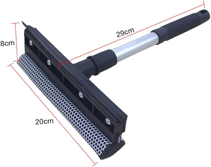 Double-Sided Window Glass Cleaner Wiper Tool 1PCS Effective Cleaning for Home and Kitchen Versatile Glass Wiping Ergonomic Grip
