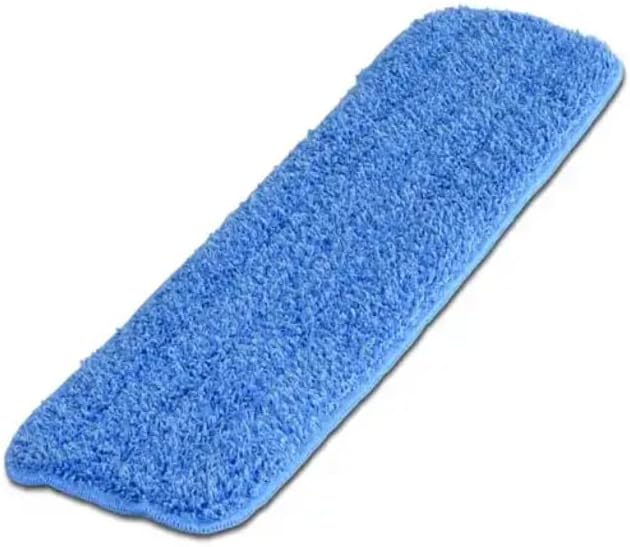 Microfiber Flat Mop Replacement Pads – Washable Reusable Mop Refills for Wet & Dry Floor Cleaning – Durable Microfiber Cleaning Pads for Hardwood, Tile, Laminate & Vinyl Floors (4 Pack)