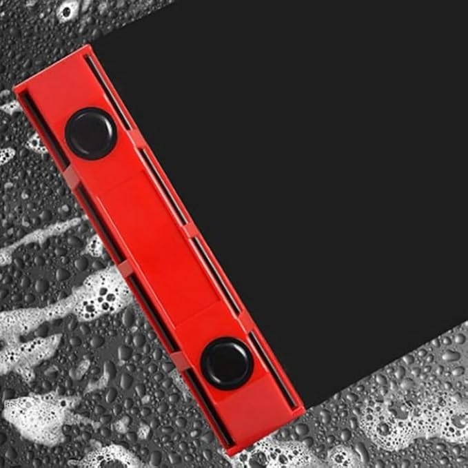 ZABEES Glass Wiper Wiper Glass Double-Sided Strong Magnetic High Suction Household High-Level Cleaner for High-Rise Window Cleaning