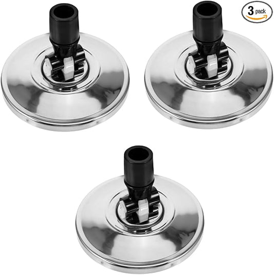 POPETPOP 3pcs Rotary Mop Replacement Compatible Rotating Mops Base for Efficient Cleaning Fit and Easy Installation