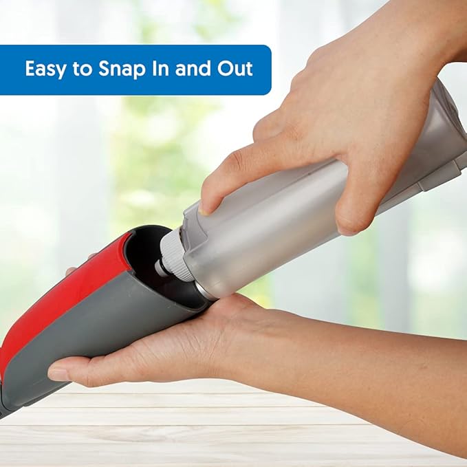 Spray Wet Mops with 2 Refillable Bottles and 3X Washable Reusable Pads fit for Swiffer PowerMop for Hardwood Floor Cleaning