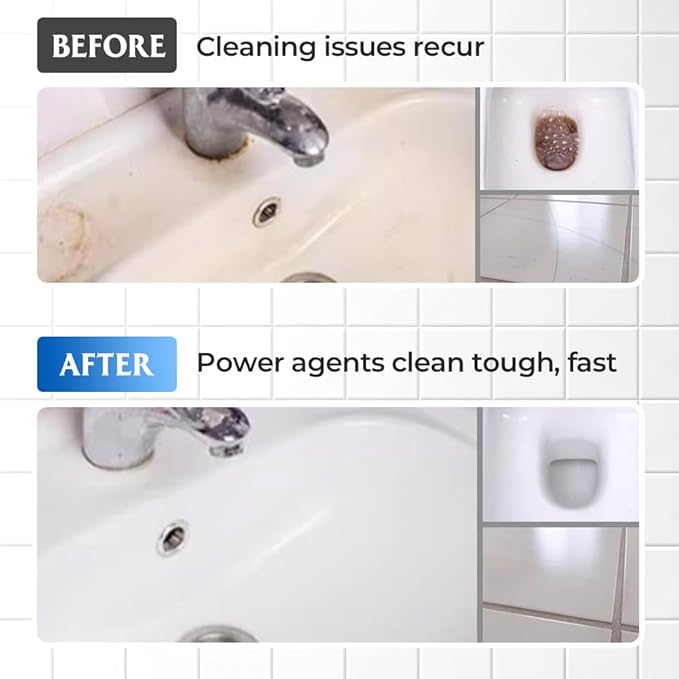 Bathroom Descaler Foam Cleaner, 2026 New Foam Spray Cleaner, Multipurpose Stubborn Stains Remover for Kitchen Bathroom, Hard Water Stain Remover for Home Use (1 Pcs)